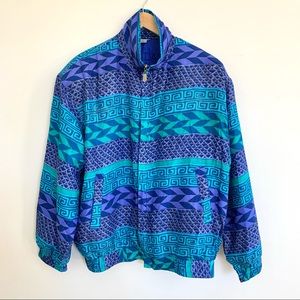 Vintage FUDA Silk Warmup Jacket Size XL Like New